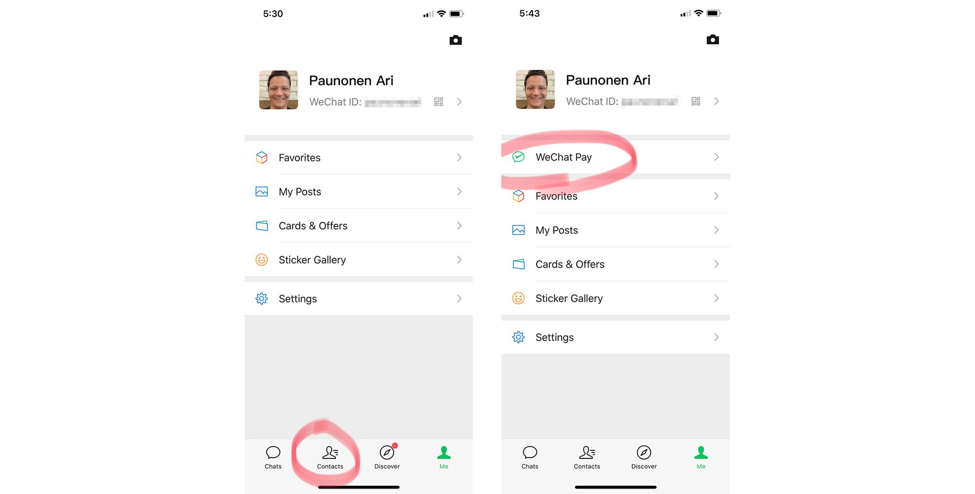 Activate WeChat Pay - How to set up WeChat Wallet.