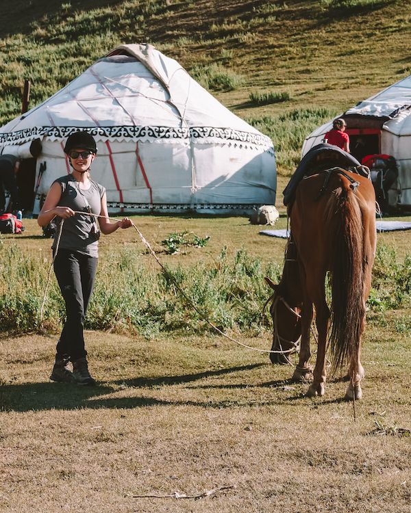 song kul horse trek