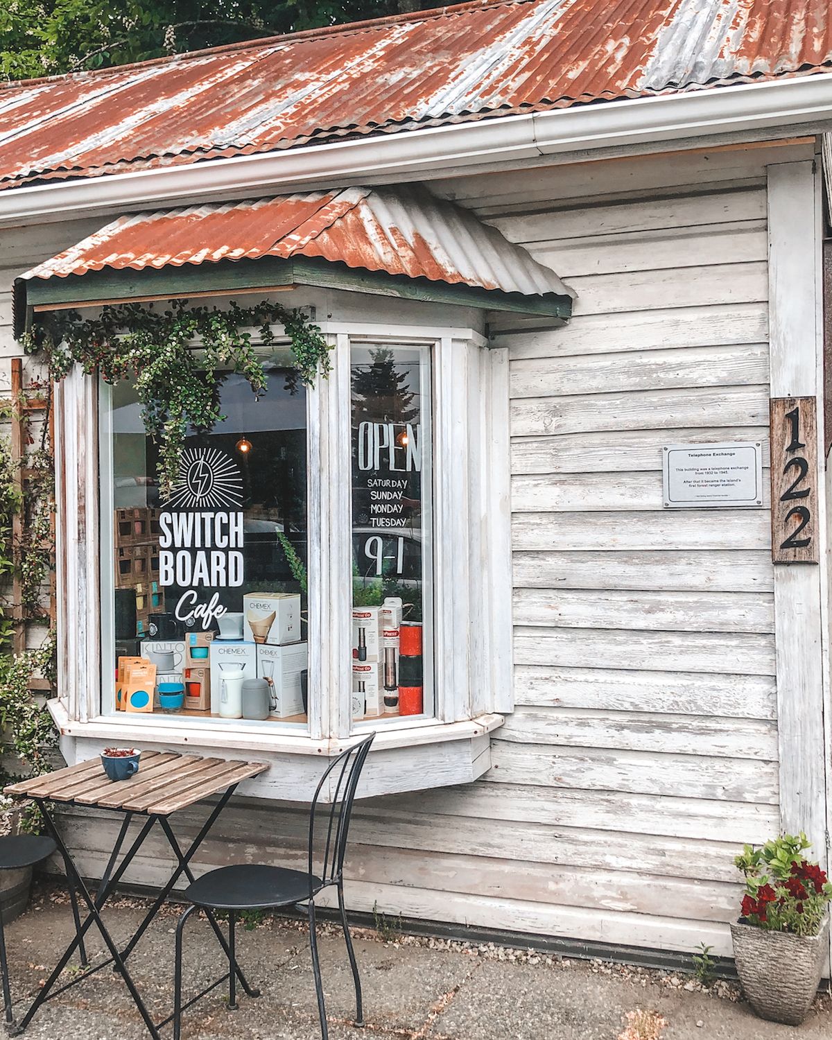 Switch Board Cafe, Salt Spring Island