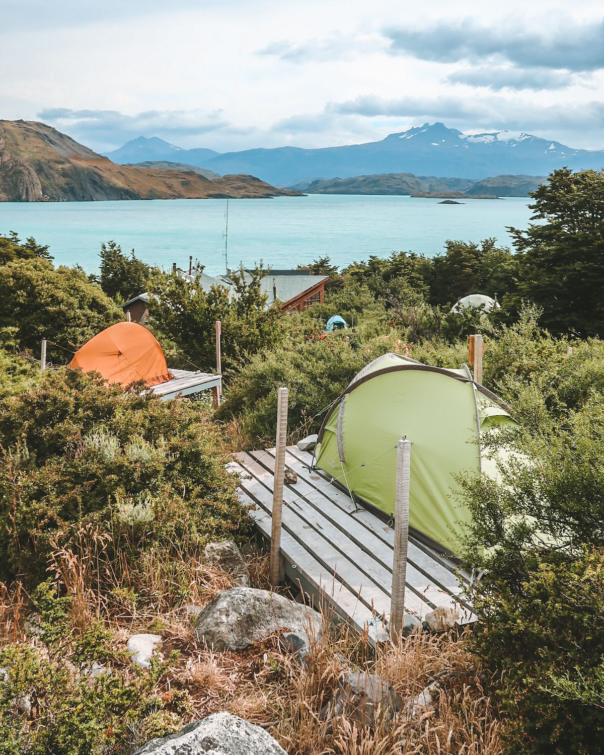 w trek patagonia refugios