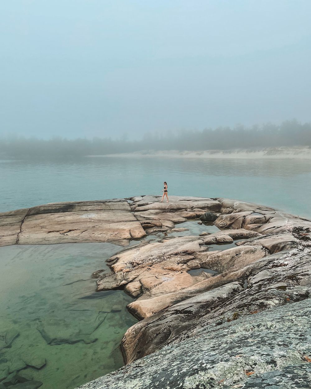 How to get to Bathtub Island Lake Superior's hidden swimming hole